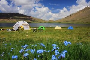 camping in deosai
