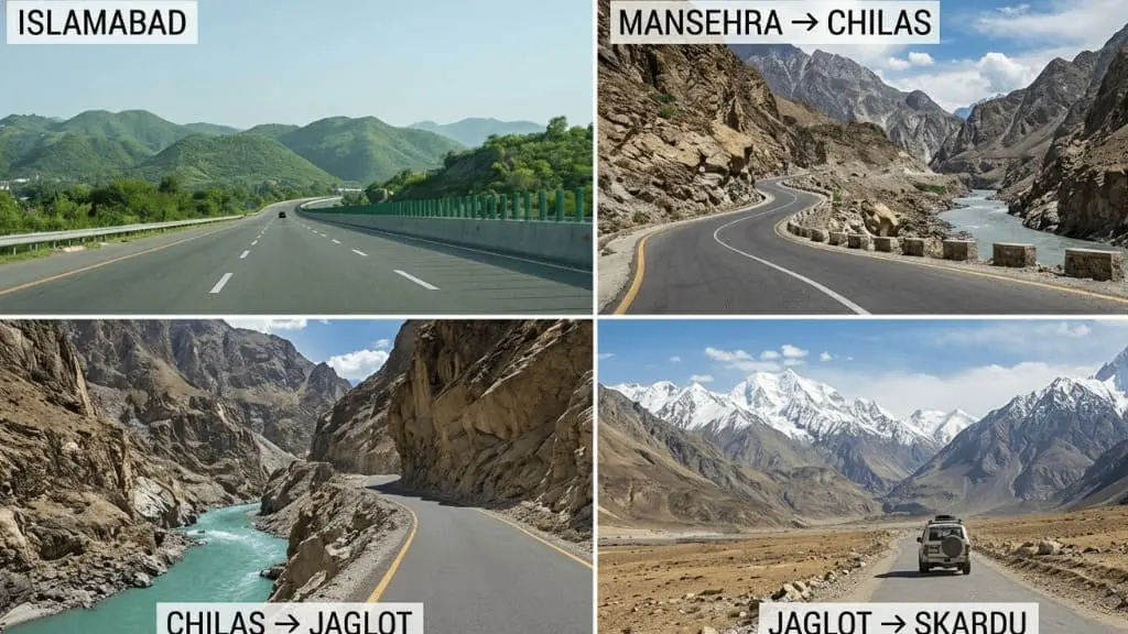 Islamabad to Skardu distance