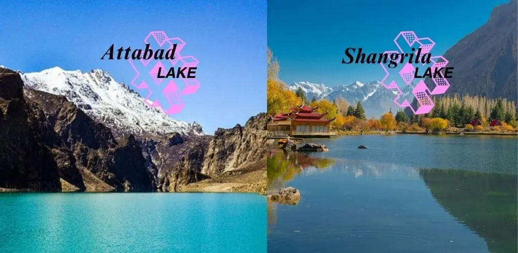 attabad vs shangrila lake