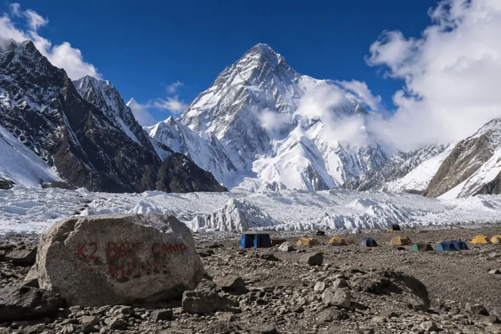 k2 base camp elivation