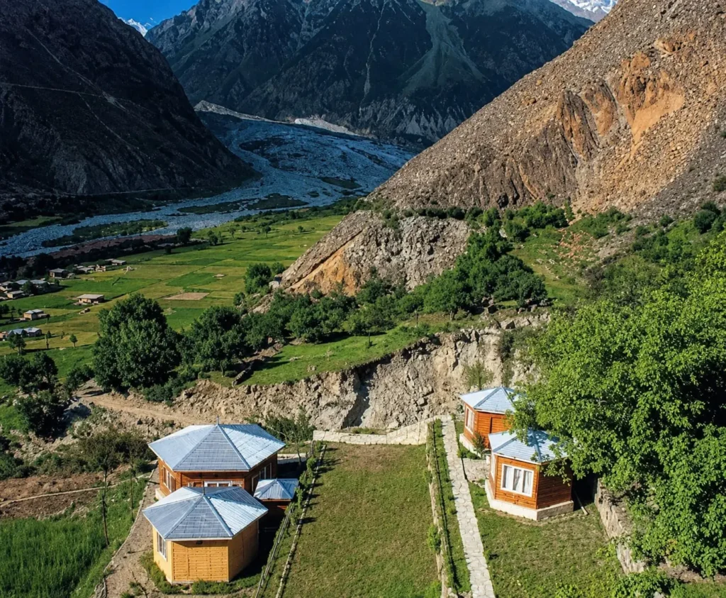 sarai hotel, bagrote valley