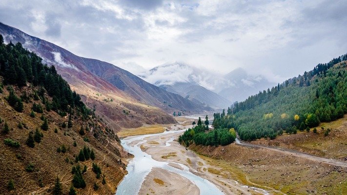 Scenic view of Rupal Valley with Nanga Parbat peaks, a breathtaking destination among places to visit in Astore Valley