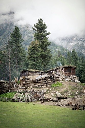 Traditional houses in Tarishing Village, a scenic gateway among places to visit in Astore Valley
