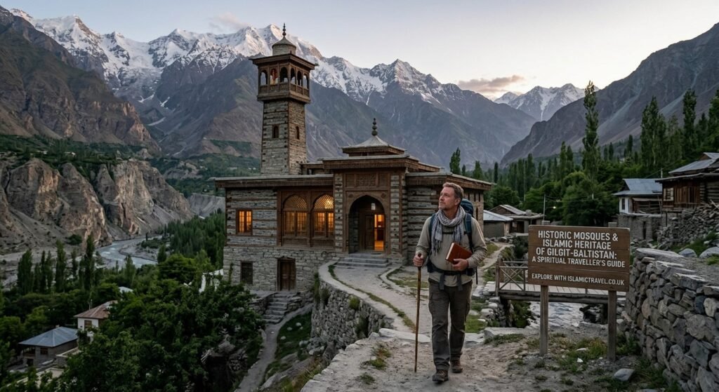 historic mosque in giglit baltistan
